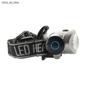 Lampe frontale HORUS 8 LED argent personnalisable | Apothiclick