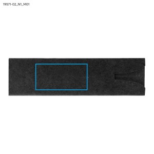 Étui stylo papier E19 noir personnalisable | Apothiclick