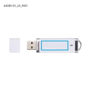 Clé USB BRIS 8 Go blanche personnalisable | Apothiclick