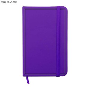Carnet A6 VITAL violet personnalisable impression | Apothiclick