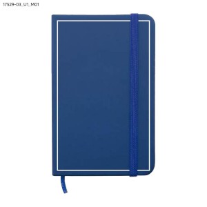 Carnet A6 VITAL bleu personnalisable impression | Apothiclick