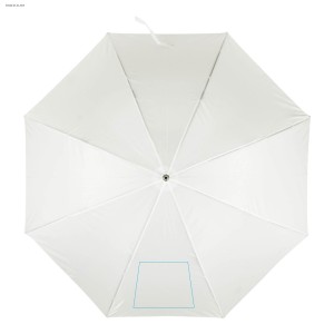 Parapluie SUNNY blanc automatique personnalisé sublimation | Apothiclick