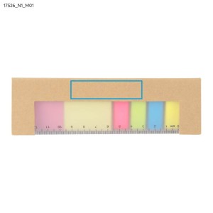 Règle RECO avec post-it beige personnalisée | Apothiclick