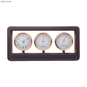 Station météo METEOR bois personnalisée sérigraphie | Apothiclick