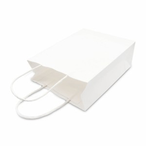 Sac en papier A4 blanc 100 g/m² – Poignées renforcées – 6 kg