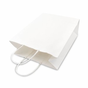 Sac papier A5 blanc personnalisé – Impression couleur 150×150 – 4 kg