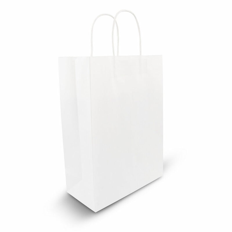 Sac papier A5 blanc personnalisé – Impression couleur 150×150 – 4 kg