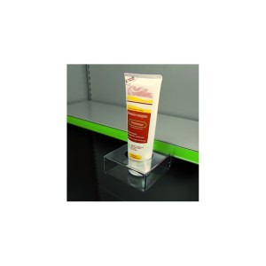 PRÉSENTOIR À TUBE POUR DEVANT DE TABLETTE RAYON