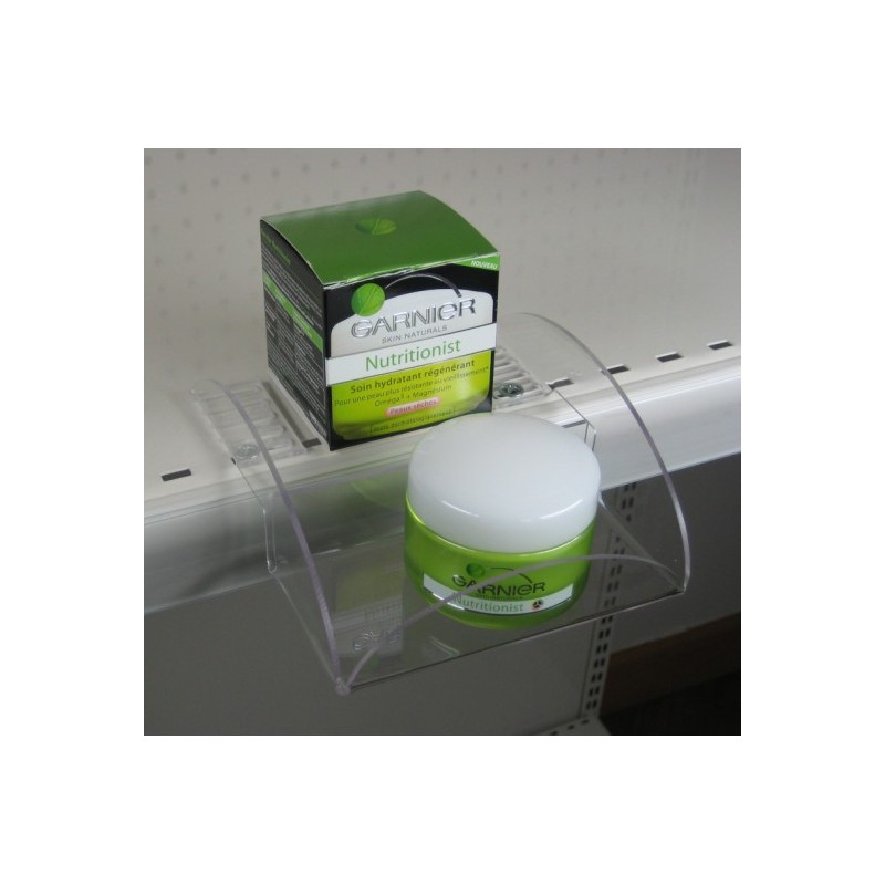 Tablette de devant de rayon – Présentoir produit en PET transparent