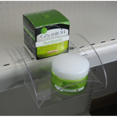 Tablette de devant de rayon – Présentoir produit en PET transparent