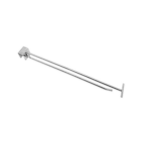 Tiges simples pour barre de charge – Chromé – L 28,5 cm Ø 5,8 mm (Lot de 50)