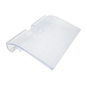 Porte-étiquette pour broche en T – PVC transparent – 65 × 40 mm (Lot de 100)