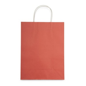 Sac cadeau papier FSC ZIBO – finition métallisée – poignées torsadées