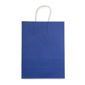 Sac cadeau papier FSC ZIBO – finition métallisée – poignées torsadées