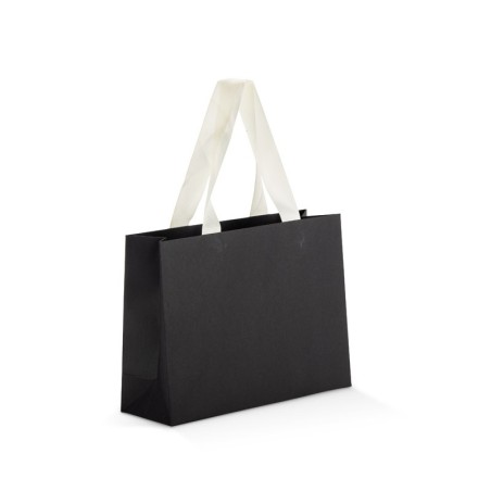 Sac cadeau premium DUNA moyen – papier épais + poignées toile – personnalisable