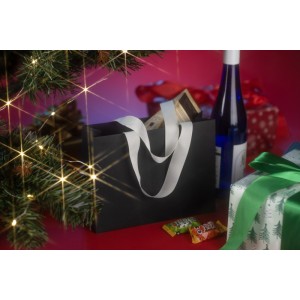 Sac cadeau premium DUNA moyen – papier épais + poignées toile – personnalisable