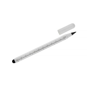 Crayon éternel DRAWI avec règle – mécanisme coulissant (15 cm)