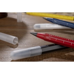 Crayon éternel DRAWI avec règle – mécanisme coulissant (15 cm)