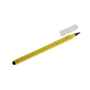 Crayon éternel DRAWI avec règle – mécanisme coulissant (15 cm)