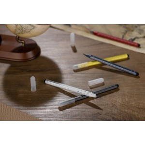 Crayon éternel DRAWI avec règle – mécanisme coulissant (15 cm)