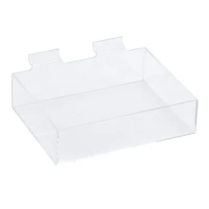 Présentoir plexi pour panneau rainuré – 20 x 15 x 5 cm