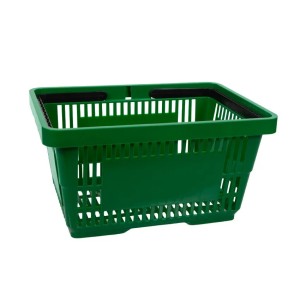 Panier libre-service - Vert - L 38,5 x P 26,5 x H 22 cm