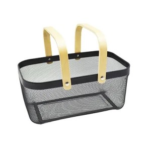 Panier libre-service – 13 L métal mesh noir