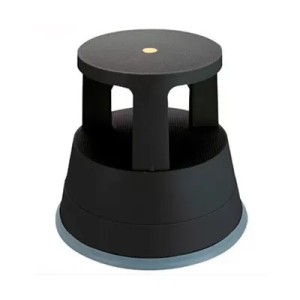 Tabouret marchepied escamotable – Noir