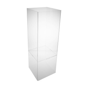 Bac soldeur acrylique transparent 30 × 30 × 90 cm – Bac à fouille