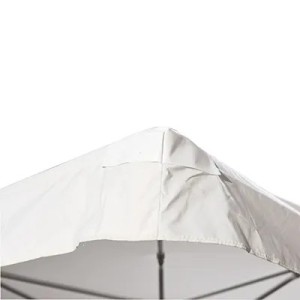 Parasol professionnel de marché blanc 300 x 250 cm – Parasol forain