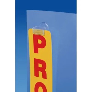 Grippeur facing à ventouse – transparent (lot de 20)
