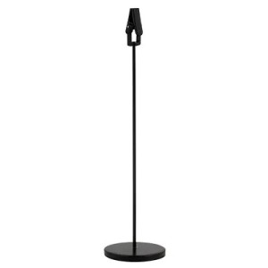 Pince Hauteur 20 cm porte-prix métal – noir