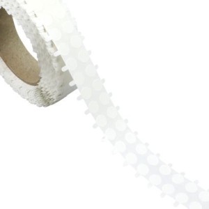 Pastilles adhésives double face en PET – adhérence forte/faible 10 mm | 5000 pcs