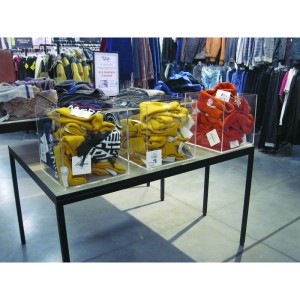 Cube plexiglas transparent – 400 x 400 x 400 mm