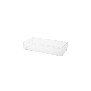 Boîte plexiglas transparente 500 × 250 × 100 mm