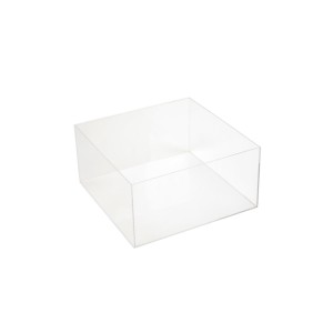 Boîte plexiglas transparente 300 × 300 × 150 mm
