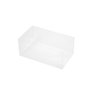 Boîte plexiglas transparente 350 × 200 × 150 mm