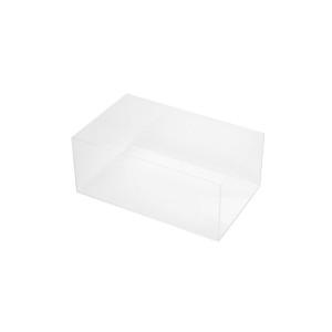 Boîte plexiglas transparente 440 × 270 × 180 mm