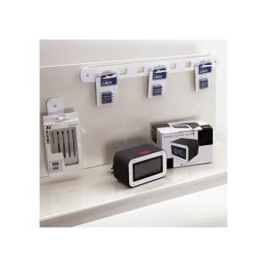 Crémaillère cross-merchandising magnétique