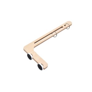 Potence magnétique en bois verticale 325 mm