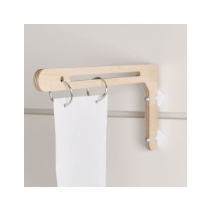 Potence magnétique en bois verticale 325 mm