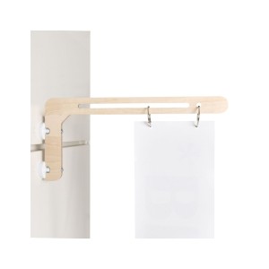 Potence magnétique en bois verticale 325 mm
