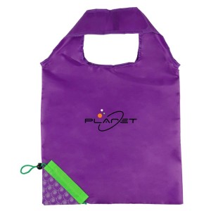 Sac shopping pliable Raisin| Rosie - Violet