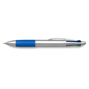 Stylo bille avec encre multicolore - Bleu Marine