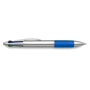 Stylo bille avec encre multicolore - Bleu Marine