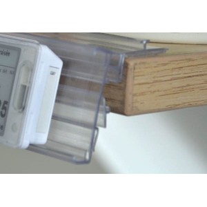 Profil extrudé transparent Easyfix pour étiquettes électroniques – Lot de 25