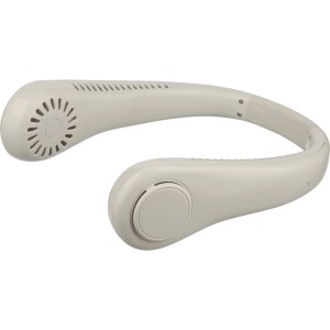 Ventilateur de cou rechargeable blanc 3 vitesses