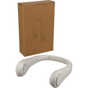 Ventilateur de cou rechargeable blanc 3 vitesses