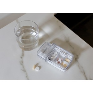 Boîte à médicaments multifonctionnelle – 3 compartiments