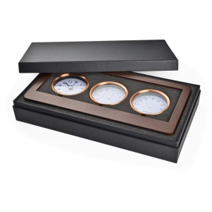 Station météo METEOR bois personnalisée sérigraphie | Apothiclick